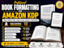 book formatting for amazon kdp book formatting
