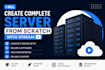 create complete server from scrach with stream