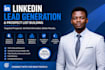 do linkedin lead generation and prospect list building