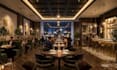 do commercial restaurant, office, cafe interior design with realistic 3d render