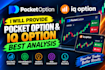 trading in your pocket option and iq option