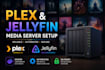 setup plex, jellyfin and the arr stack on your infra