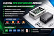 design custom pcb enclosure or electronics case for 3d printing