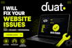 fix bugs in your website