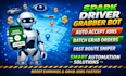 setup spark driver bot, spark delivery bot auto accept orders bot, spark