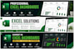 create professional excel dashboards, reports