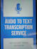transcribe audio to text fast