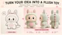 custom plush toy design stuffed animal plushie labubu character reference sheet