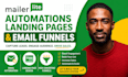 build high converting  mailerlite automations, landing pages and email funnels