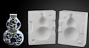 do 3d mold ceramic metal plaster 3d printing plastic injection mold clay casting