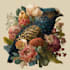 draw an animal and botanical illustration