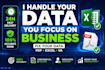 do data entry, excel data entry, PDF conversion, and VA work