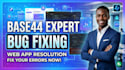 develop a rapid base44 mvp fix base44 bug issues base44 expert vibecoding replit