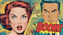 draw a retro vintage comic illustration
