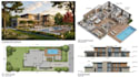 design your landscape, garden, backyard, and pool area with a 3d model render
