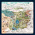 create cruise ship map illustration deck and route guide