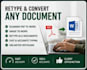 do fast and accurate typing, copy typing and document typing