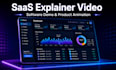 create a saas explainer video, software demo video, and product animation