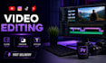 do social media video editing