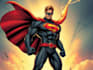 superhero character for comics