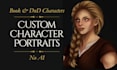 create a character portrait for your novel or dnd campaign