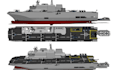 design offshore vessel, cargo ship and marine structure layout