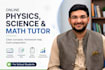 teach physics math and science online