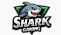 make a high quality angry shark mascot logo with new concept