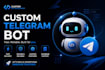 custom telegram bot development