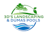 design a modern landscape and landscaping logo