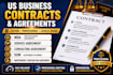 draft customized business contracts and agreements