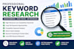 do a keyword research and competitor analysis
