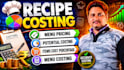 do recipes costing and potential costing for your menu items