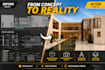 work on your architectural project from concept to visualization