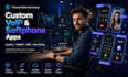 develop custom softphone app, linphone app, voip app, esim app, video call app