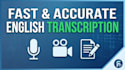 transcribe video into written text