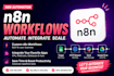 build n8n ai agent workflow automation
