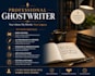 be your professional book and ebook ghostwriter