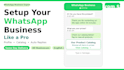setup and optimize your whatsapp business profile, catalog and auto replies