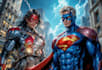 design dynamic superhero comic scenes