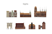 create minimalist vector illustrations and cliparts