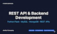 build a rest API backend with python flask and mysql