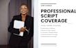 provide industry level script coverage, notes for TV or screenplay script editor