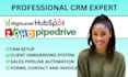 hubspot zoho automation gohighlevel pipedrive CRM setup zapier make integration