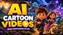 create 3d pixar style ai cartoon videos