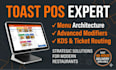 toast pos menu setup and advanced modifier configuration