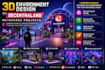 design 3d environments for decentraland metaverse projects