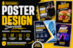 design modern and attractive posters