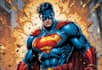 draw action packed superhero comics
