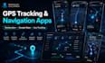 develop geolocation app, gps tracking app, navigation, tracker, google map app